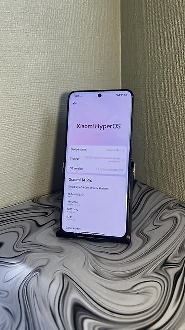 xiaomi book pro 14: Xiaomi, 14 Pro, Б/у, 512 ГБ, цвет - Черный, 2 SIM — 2