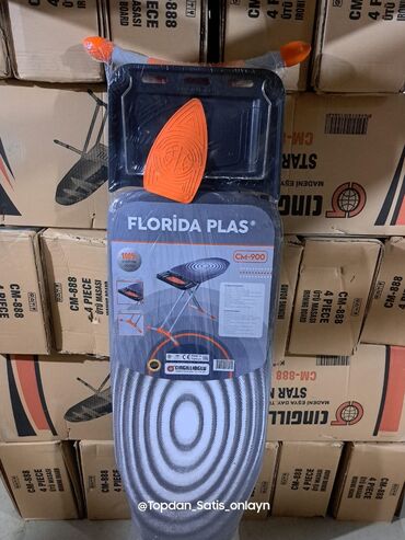 Ütüləmə lövhələri: Utu stolu qatlanan qalin ayaqli xrom utu altliqli — 10