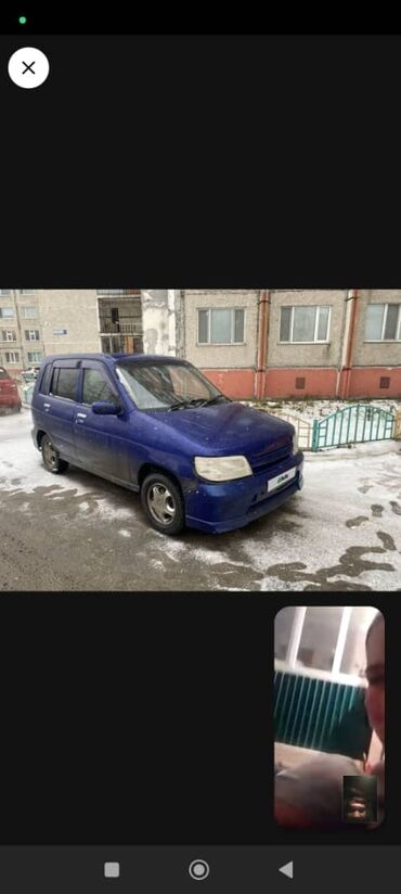 спиринтер сини: Nissan Cube: 2001 г., 1.3 л, Автомат, Бензин, Купе