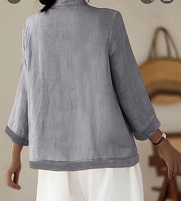 cins walvar: Qadınlar üçün uzunqoll sweatşört kolleksiyası - Model 1: Açıq boz — 7
