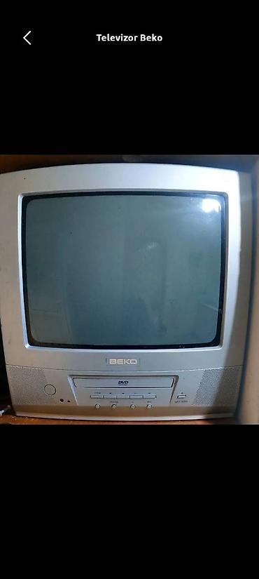 smart tv box: Beko TV/DVD kombi cihazı - CRT ekranlı kompakt televizor (təxmini — 1