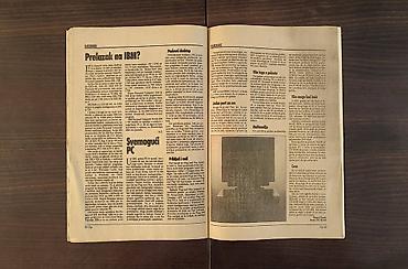 Sport i hobi: ČIP br. 8 februar 1995 – retro računarski časopis – Pentium, IBM, 3D — 3