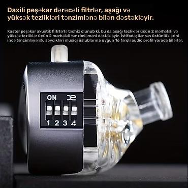 ucuz modemler: 🎧 KZ Castor IEM | Mikrofonlu | Gaming + HiFi | Tam yeni, bağlı qutuda — 5