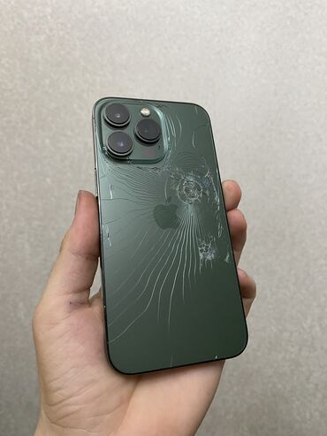 iphone 13 pro dubai qiymeti: IPhone 13 Pro, 256 GB, Yaşıl, Simsiz şarj, Face ID