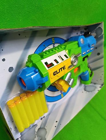 nerf бластер: Нерф пистолет игрушка детская🔥 Комплектация товара: нерф, 6 патронов✅ — 4