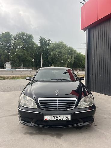 Транспорт: Mercedes-Benz S-class AMG: 2003 г., 3.7 л, Автомат, Бензин, Седан — 10
