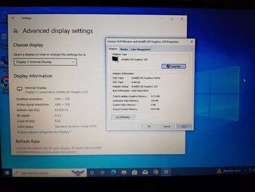 HP: Intel Core i5, 8 GB OZU, 13.3 " — 10