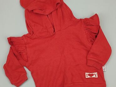 hm sandały czarne: Sweatshirt, 9-12 months, condition - Good