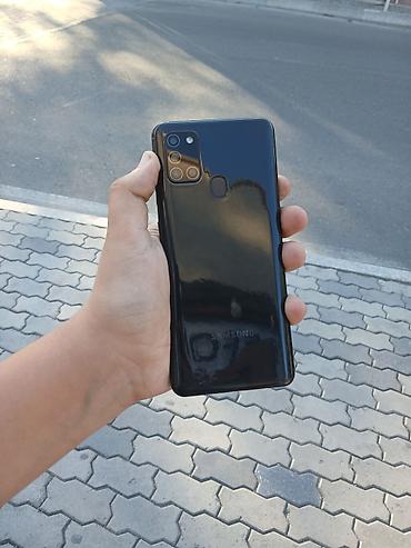iphone 14 pro: Samsung Galaxy A21S, rəng - Qara, Barmaq izi — 1