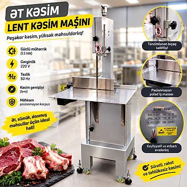 🔥 ƏT KƏSİM LENT MAŞINI – PEŞƏKAR MƏTBƏXLƏR ÜÇÜN! KREDIT VƏ KÖÇÜRMƏ ILƏ lalafo.az -da 🔥 ƏT KƏSİM LENT MAŞINI – PEŞƏKAR MƏTBƏXLƏR ÜÇÜN! KREDIT VƏ KÖÇÜRMƏ ILƏ
