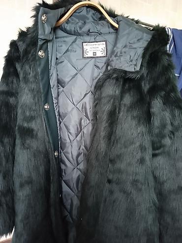кийим женский: Пуховик, Узун модель, Кабып тигилген, 2XL — 4