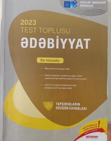 Testlər: Bu ədəbiyyat test toplusu 2023-cü il qəbul imtahanlarına hazırlaşanlar