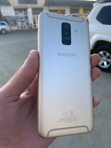 Samsung: Samsung Galaxy A6 Plus, 32 GB, rəng - Qızılı, Barmaq izi, İki sim kartlı