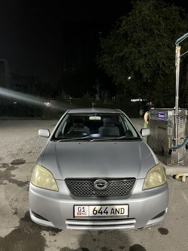 тайота рунх: Toyota Corolla: 2003 г., 1.8 л, Автомат, Бензин, Хэтчбэк