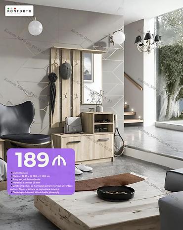 dehliz: Dəhliz Dolabı – Konforto - Ölçü: D 40 × H 200 × E 100 sm - Material — 1