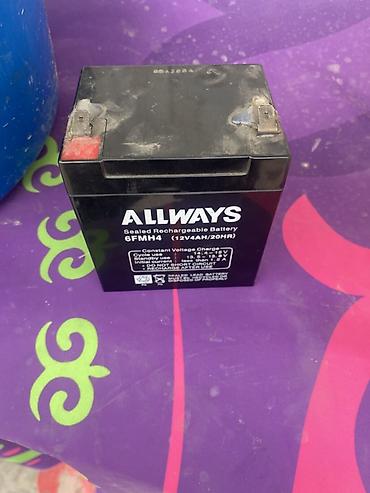 seal: Герметичный аккумулятор ALLWAYS 6FMH4, 12V 4Ah/20HR — 4