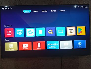 iptv box: İşlənmiş Televizor Shivaki UHD (3840x2160), Ödənişli çatdırılma, Rayonlara çatdırılma — 1