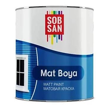 Матовая краска SOB SAN Mat Boya - Тип: водоразбавляемая матовая