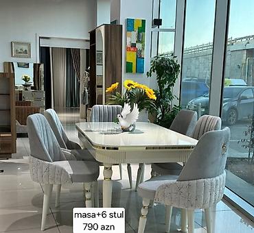 heyet stol stul: Masa desti yeni qonaq otağı mebeli — 1