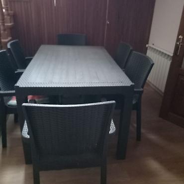 nərdivan qiyməti: Hesirden masa desti. 250azn. 6 stulla ünvan Novxani (0085)*Tehi — 1