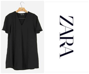 svecane haljine jagodina: Zara M (EU 38), color - Black, Other style, Short sleeves