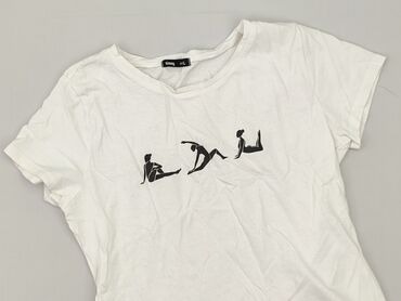 koszulki z mikolajem: Sinsay, Women`s T-shirt, size L (EU 40)