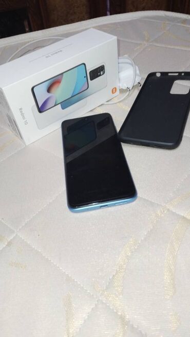 redmi 10 a qiymeti: Xiaomi Redmi 10 | 64 GB | rəng - Mavi 
 | Sensor, Barmaq izi, İki sim kartlı