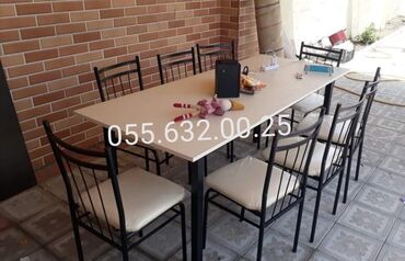 Masa və oturacaq dəstləri: Stol stul dəstinin sexdən birbaşa satişı var. Modellər coxdur rəng — 17