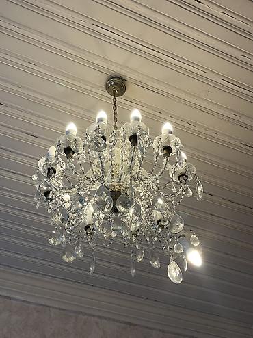 muncuq qabı: Çılçıraq, 10 və daha çox lampa, Xrustal — 2