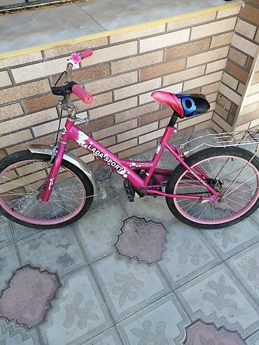velosiped 20 luk: Uşaq velosipedi – Lada Sport, qızlar üçün dizayn. - Rəng: çəhrayı - — 1