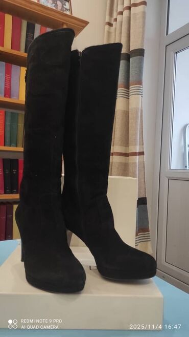 Сапоги: Женская обувь, набор из 4 пар. 1) Ботильоны на высокой шпильке с — 2