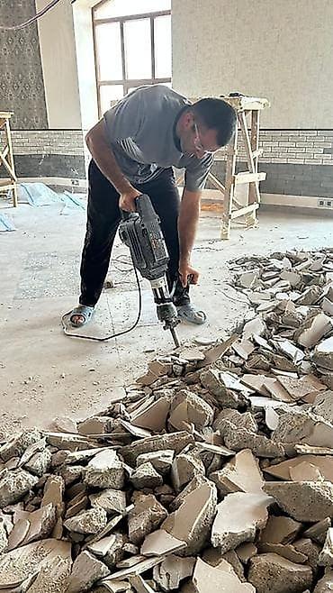 pol silen mop: Beton və divarların sökülməsi xidməti təmirli təmirsiz evlerin — 1