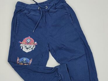 szerokie spodnie dla chłopca: Sweatpants, Nickelodeon, 3-4 years, 104, condition - Good