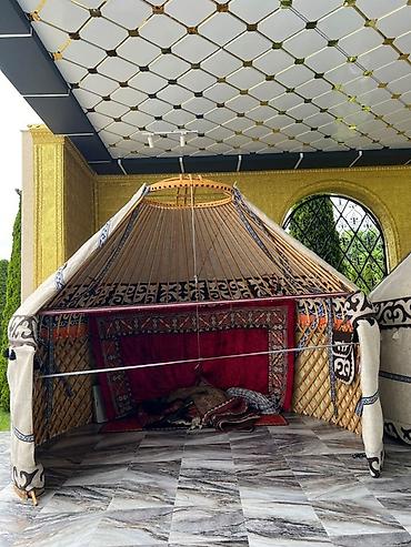 nomad: Аренда юрты, Каркас Деревянный, 85 баш, Стол — 8