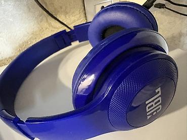bluetooth qulaqliq: İşlənmiş Simsiz (Bluetooth) Qulaqcıqlar, JBL, rəng - Mavi — 1
