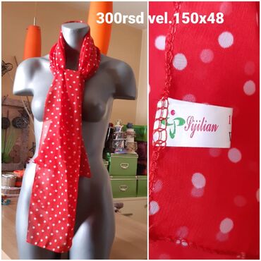 Šalovi: Set modernih ženskih ešarpi/šalova – različiti modeli i dimenzije: - — 5