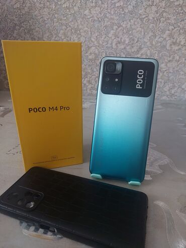 glo power bank: Poco M4 Pro 5G, 128 GB, rəng - Mavi, Sensor