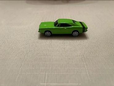 İncəsənət və kolleksiyalar: Yaşıl rəngli mini metal maşın modeli - Klassik muskul avtomobil — 5