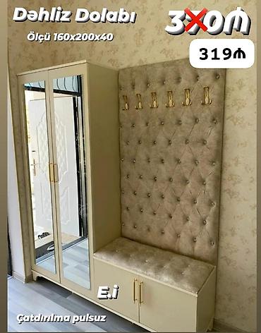 ikinci əl dəhliz dolabı: *Dəhliz dolabı 319Azn 💥* ✔️Rəng seçimi var *Çatdırılma və — 1
