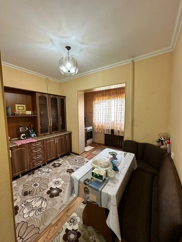 строка продажа квартир в бишкеке: 1 комната, 49 м², 106 серия, 7 этаж, Старый ремонт