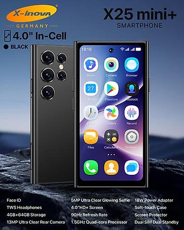 телефон fly fs521 power plus 1: Kateqoriya: Telefonlar Brend: X-Inova Model: X25 Mini Plus Black — 1