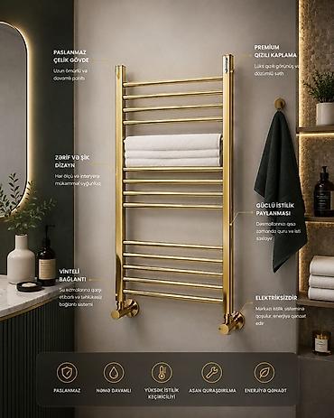 suşilka: Premium havluq/dəsmal quruducuları – zərif dizayn, yüksək keyfiyyət — 6
