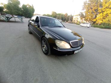 авто парк бишкек: Mercedes-Benz S-Class: 2000 г., 5 л, Автомат, Бензин, Седан