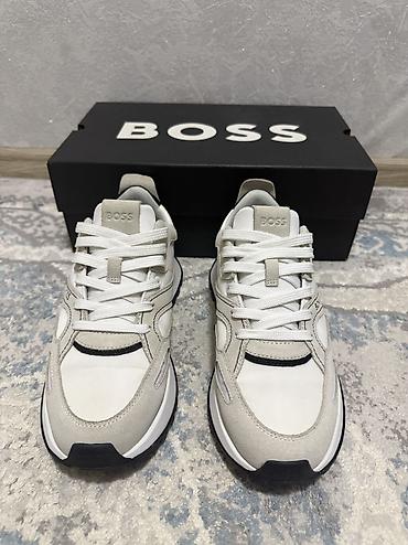 босс: Мужские кроссовки, 39, 39.5, Hugo Boss, Новый, цвет - Бежевый — 6
