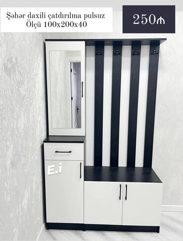 Sifarişlə dolablar: Düz dolab, Dəhliz üçün, Qarderob, Açılan, Korpuslu, 1 qapı -da lalafo.az — 2 Sifarişlə dolablar: Düz dolab, Dəhliz üçün, Qarderob, Açılan, Korpuslu, 1 qapı — 2