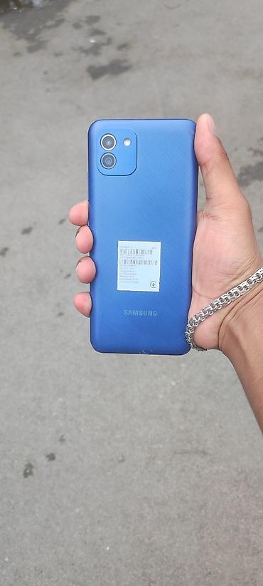samsung not2: Samsung Galaxy A03s, 64 GB, rəng - Mavi, Barmaq izi — 2
