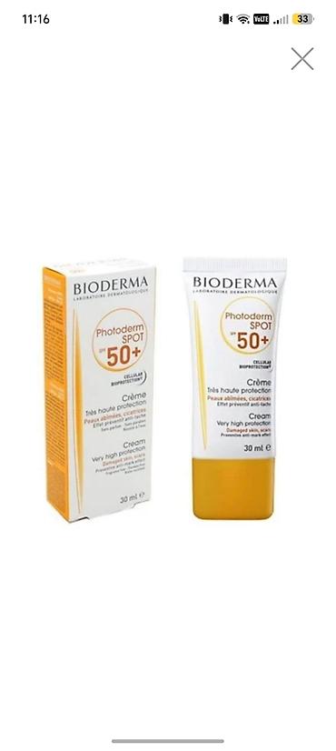 capıq ucun krem: Üz kremi, Bioderma, Həssas dəri üçün, 30 ml, Yeni, Pulsuz çatdırılma — 1