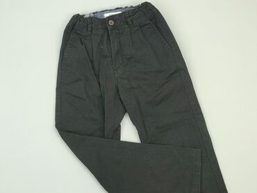 zara rozowe spodnie: Material trousers, Reserved, 8 years, 128, condition - Good