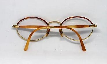 Naočare: Vintage dioptrijski ram OVAL u boji ćilibara. Vintage dioptrijski ram — 3