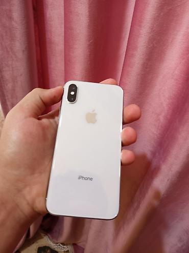 Apple iPhone: IPhone X, 64 GB, Ağ, Face ID — 10